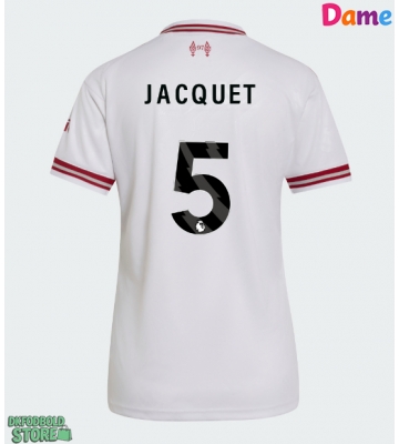 Liverpool Jeremy Jacquet #5 Replika Udebanetrøje Dame 2026-27 Kortærmet